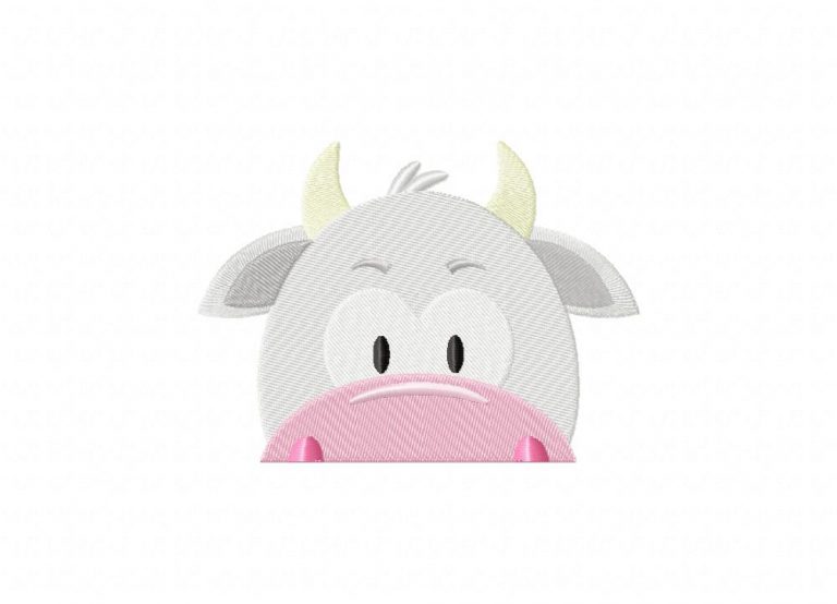 Cute cow embroidery design  embroidery designs for free